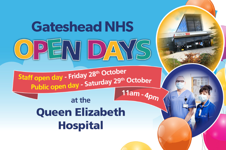 Meet Your Local NHS At Gateshead’s Biggest Ever Open Day - Gateshead Health