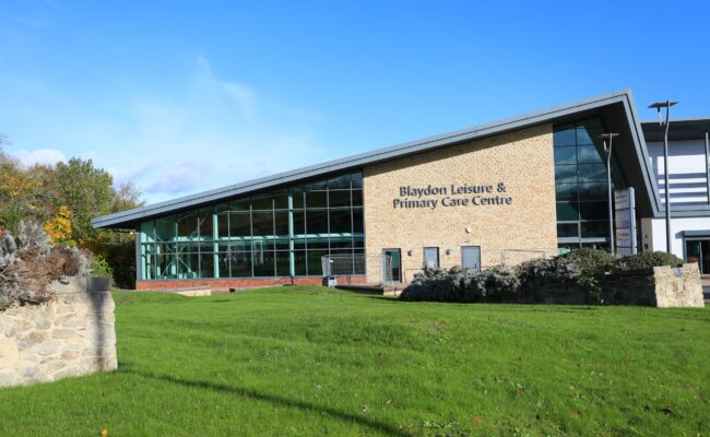 Entrance to Blaydon Urgent Treatment Centre